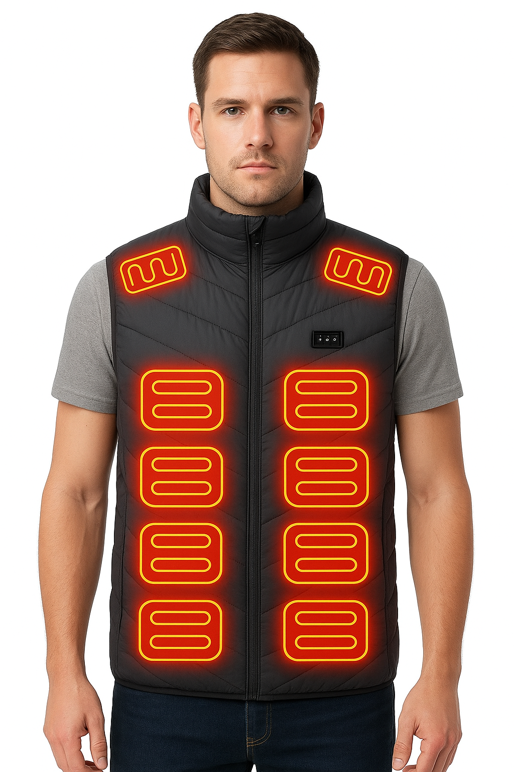 Veste chauffante UltraFlex 21 zones – Homme & Femme