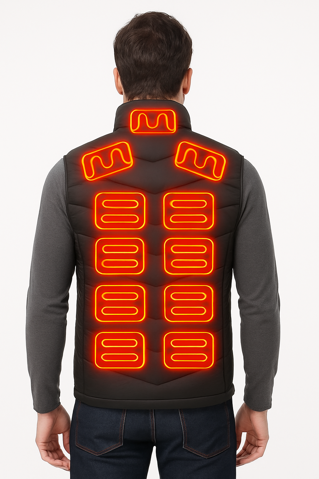 Veste chauffante UltraFlex 21 zones – Homme & Femme