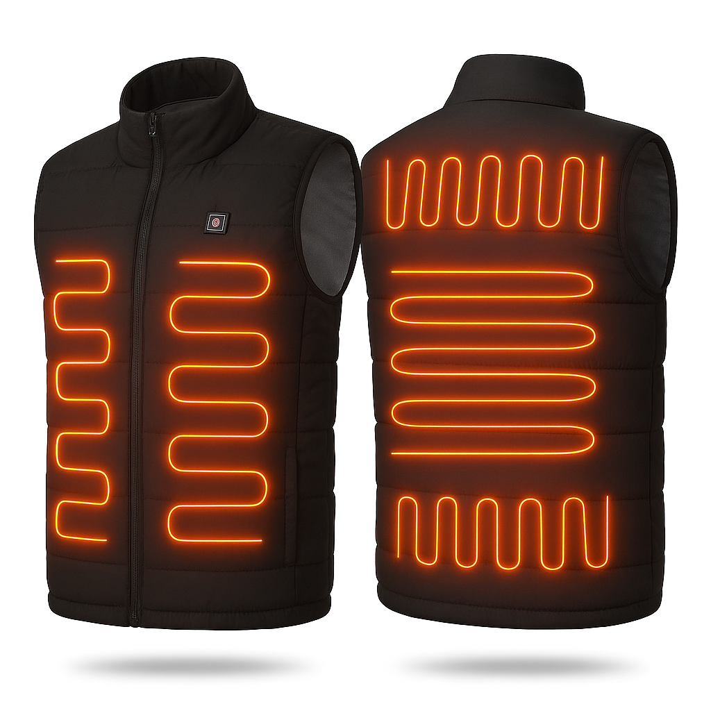 Veste chauffante UltraFlex 9 zones – Homme & Femme
